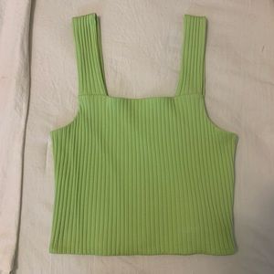 Ribbed tank top